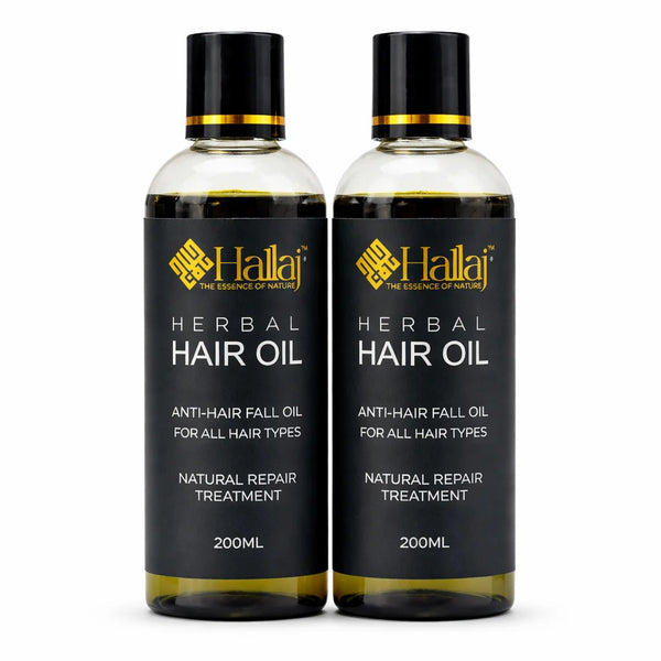 2x Hallaj Organic Herbal Hair Oil – Natural Care for Strong, Healthy & Beautiful Hair