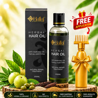 Hallaj Herbal Hair Oil – Organic Herbal Hair Oil for Strong, Healthy & Beautiful Hair